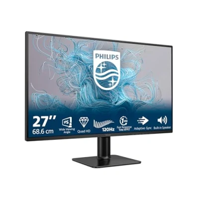 Image de Philips 2000 series 27E2N2500/00 écran plat de PC 68,6 cm (27 ) 2560 x 1440 pixels Quad HD LCD Noir Neuf