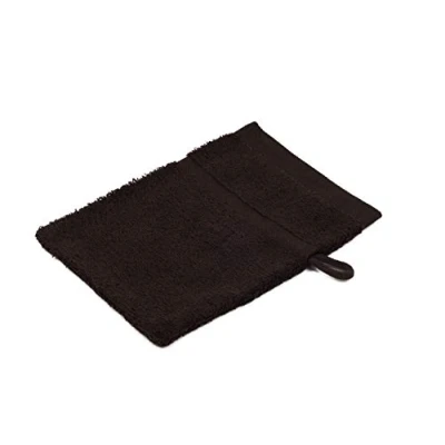 Image de Gözze Gant de Toilette, Lot 4, Doux et absorbant, 100% Coton, 16 x 21 cm Chocolat