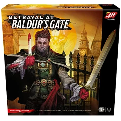 Image de Avalon Hill, Betrayal at Baldur&#039;s Gate, jeu de société modulaire, traître caché, fantastique à partir 12 ans et plus, D&amp;D
