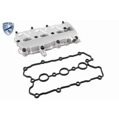 Image de VAICO V10 4952 Cache Culbuteur droit, pour cylindres 1 3 avec joint de couvercle soupape vis/boulons EXPERT KITS + AUDI: A4 B7 Avant