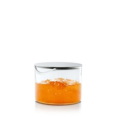 Image de Blomus 63619 Basic Bocal à Confiture avec Couvercle Acier Inoxydable Gris 6,5 x 5,2 cm