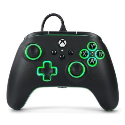 Image de Manette filaire PowerA Advantage pour Xbox Series XS avec Lumectra Noire