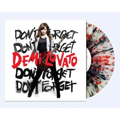 Image de Don&#039;t Forget[Clear/Red Black Splatter LP]