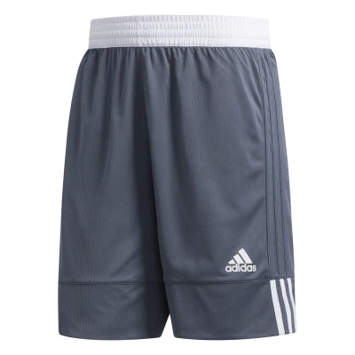Image de adidas 3 G Speed Reversible Shorts (1/2) Mens, Onix/White, 2XL