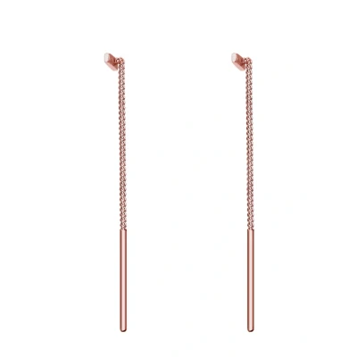 Image de Elli Stick GEO Boucles d&#039;oreilles rosegoldcoloured, Femme, Taille: One Size, Rosegold coloured
