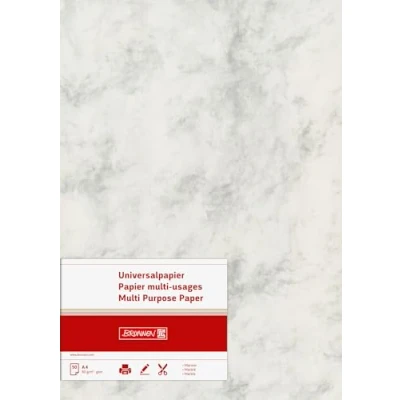 Image de Brunnen Papier multi usage universel Gris marbré 160 g/m² A4