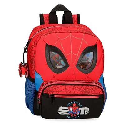 Image de Marvel Spiderman Protector Adaptable Preschool Backpack Rouge 23x28x10 cms Polyester 6,44L