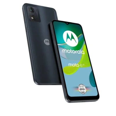 Image de Motorola Moto E13 Smartphone (écran HD+6,52, appareil photo 13 MP, 2/64 Go, 5000 mAh, Android 13), noir cosmic