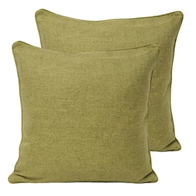 Image de Paoletti Coussins Atlantique, Polyester, Vert, 45 x 45cm
