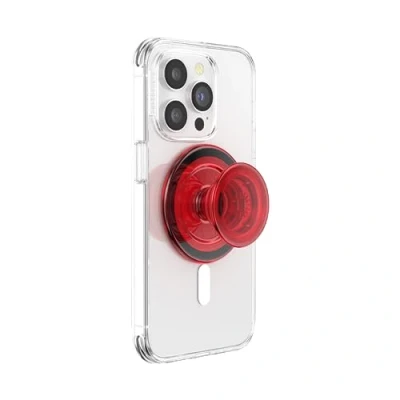 Image de PopSockets Poignée pour MagSafe Danger Rouge