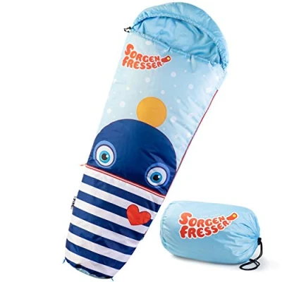 Image de Skandika Sac de Couchage Enfant Avale Soucis Sorgenfresser Jusqu&#039;à 12C (Ping)