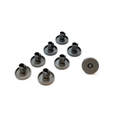 Image de Set mit 8 Rollen für Geschirrspüler Rex Electrolux 4 cm