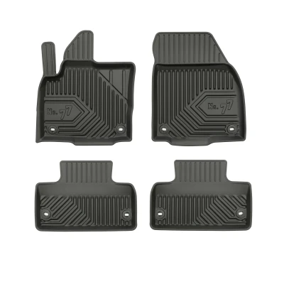 Image de FROGUM No. 77 77408937 Ensemble de tapis sol Caoutchouc avant et arrière 4 noir Sur mesure LAND ROVER: Range Rover Evoque
