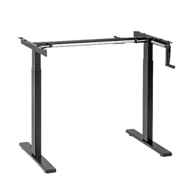 Image de Logilink Support de Bureau Assis/Debout réglable manuellement, 2 Compartiments télescopiques