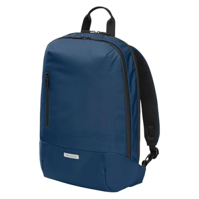 Image de Moleskine Sac à Dos Collection Metro, pour PC Compatible avec Tablette, Laptop iPad jusqu&#039;à 15&quot; Compartiment Dédié, Unisexe, Dimensions 31 x 47 13 cm, Couleur Bleu Saphir