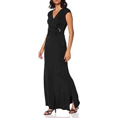 Image de CAVALLI CLASS D2IVB467 Robe décontractée, Noir, 38 Femme