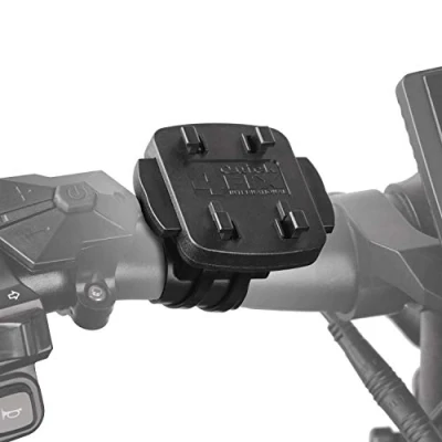 Image de Wicked Chili Système de Remplacement vélo à 4 Griffes, Compatible avec iGrip, HR Herbert Richter, QuickFix, Teasi, Tahuna Support Potence pour Guidon Bicyclette (Plat et léger, 20g) Noir