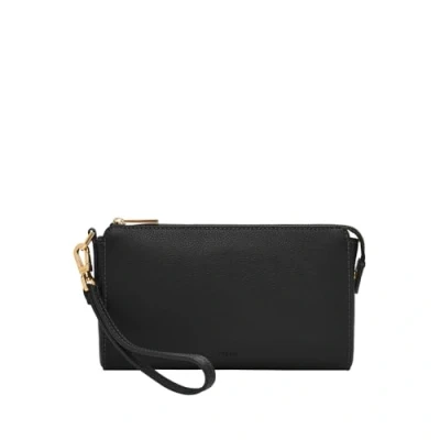 Image de Fossil Wristlet, Bracelet Femmes, Noir