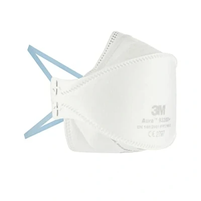Image de 3M 9320D+ Aura, Respirateur à Particules Jetable FFP2, Sans Valve, lot de 5