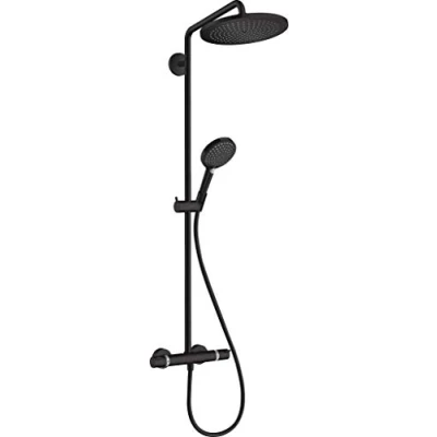 Image de hansgrohe Croma Select S Showerpipe 280 1 jet avec thermostatique, aspect doré poli, 26890990