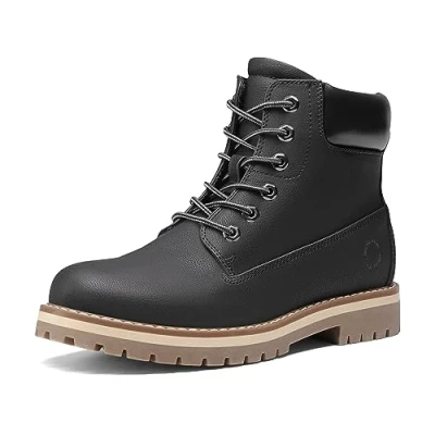 Image de Bruno Marc Botte Homme Classique Bottes Décontractées pour Hommes avec Doublure Respirante Légère et Confortable,Size 39.5,Noir,SBSB226M 1