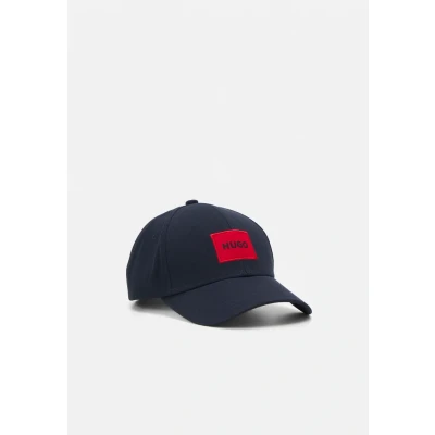 Image de HUGO Hommes Men X 581 RL Casquette en Twill de Coton avec étiquette Logo Rouge