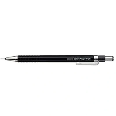 Image de Zebra Color Flight MA53 BK Porte mines avec mine 0,5 mm, corps noir