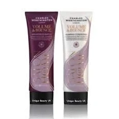 Image de (Lot de deux) shampooing Charles Worthington volume et ressort 250 ml après