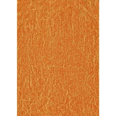 Image de Décopatch FDA466O Une pochette de 20 feuilles 30x40 cm Craquelé Orange