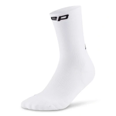 Image de CEP Core Run Socks Mid Cut 5.0, chaussettes de course, femme, blanc