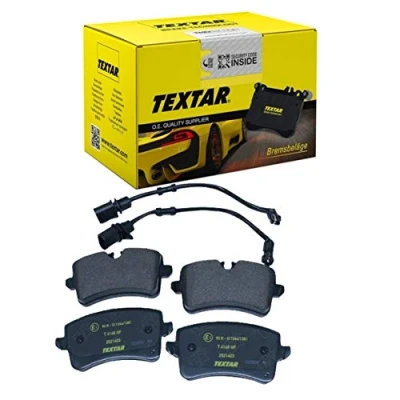 Image de TEXTAR 2521403 Jeu de plaquettes frein contact signal d&#039;usure inclus AUDI: A6 C7 Avant, A7 Sportback, Berline, PORSCHE: Macan