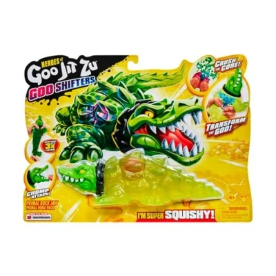 Image de BANDAI Heroes of Goo JIT Zu Figurine d&#039;action Ultra Primal Pack Multicolore CO41406 Rock Jaw