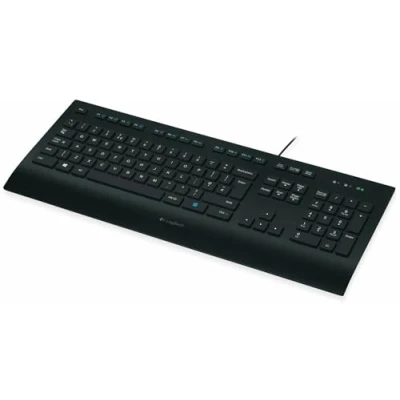 Image de Logitech K280e Pro Clavier Filaire Business, QWERTZ Allemand Noir