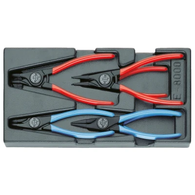 Image de GEDORE 1500 ES 8000 Kit de pinces ABS (acrylonitrile butadiène styrène copolymèrisé)