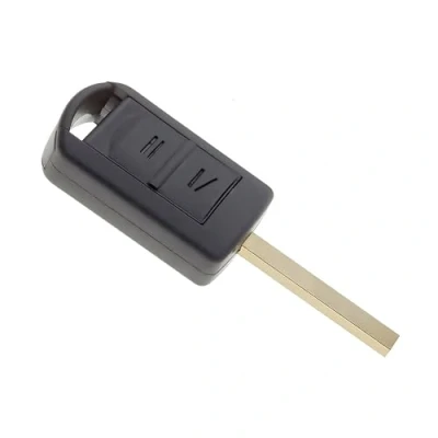 Image de JONGO Coque de Clé avec Lame Compatible Opel et Vauxhall Combo (2002 09), Corsa 06), Meriva 06) Tigra (2004 Boitier Clef Plip Voiture Télécommande 2 Boutons