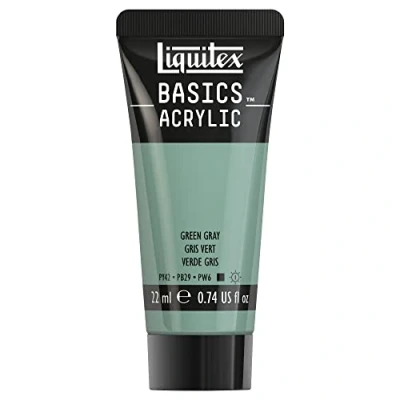 Image de Liquitex Acrylique Basics Tube 22 ml Vert Gris ROW