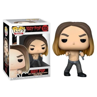 Image de Funko Pop! Figurine en Vinyle Rocks: Iggy Pop Multicolore Standard