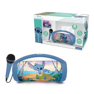 Image de Enceinte Bluetooth® Sans Fil Lumineuse avec Micro Stitch