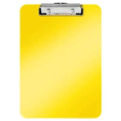 Image de Leitz 39710016 Porte Bloc A4, Plastique Rigide, WOW, Jaune