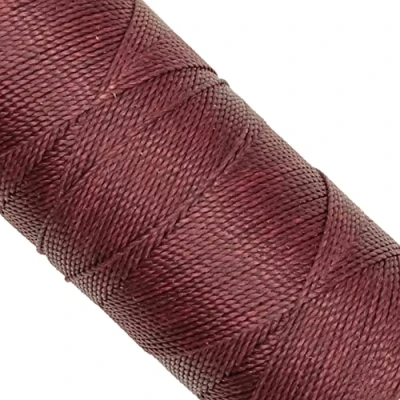 Image de Linhasita Bobine de fil ciré 100 g/170 mètres Polyester 1 millimètre d&#039;épaisseur Macramé 30 couleurs