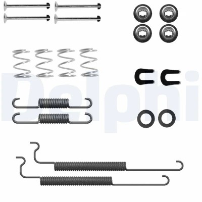 Image de Kit d&#039;accessoires, mâchoire de frein DELPHI LY1443
