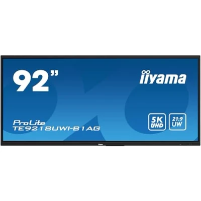 Image de Écran LCD iiyama ProLite TE9218UWI B1AG 92 pouces 5K tactile multi touch
