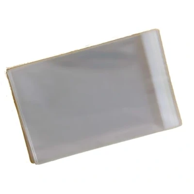 Image de Celloexpress Lot de 100 pochettes en cellophane pour protéger les cartes vœux 30 microns Format C6 120 x 162 mm Rabat