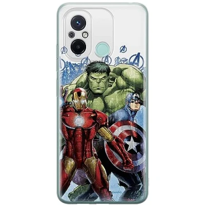 Image de ERT GROUP Coque de téléphone Portable pour Xiaomi REDMI 12C/ 11A Original et sous Licence Officielle Marvel Motif Avengers 009 adapté à la Forme du Portable, en TPU