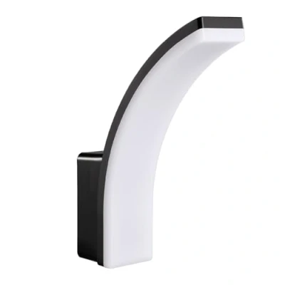 Image de Maclean Lampe LED noire 20W IP65 2750lm blanc neutre 4000K MCE511 B