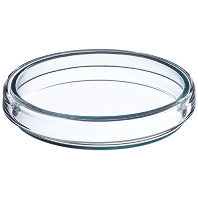 Image de neoLab Lot de 5 boîtes Pétri en verre borosilicate Anumbra Transparent Diamètre 80 mm Hauteur 15