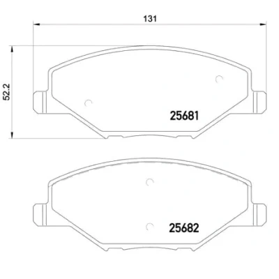 Image de JP GROUP 1163609910 Jeu de plaquettes frein Essieu avant contact signal d&#039;usure exclu SKODA: Fabia 2, III 5 portes, Break
