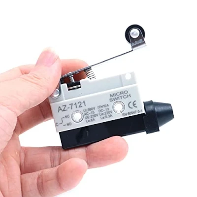 Image de ANCLLO 2 pièces 10A Micro Interrupteur AZ 7121 Petit à Course Horizontale de Fin réinitialisation TZ 1NC / 1NO