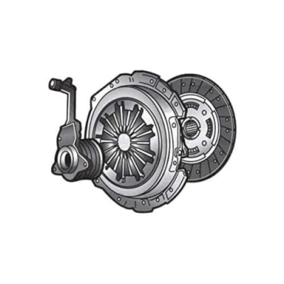Image de VALEO 834416 Kit d&#039;embrayage avec mécanisme d&#039;embrayage, butée hydraulique disque 200