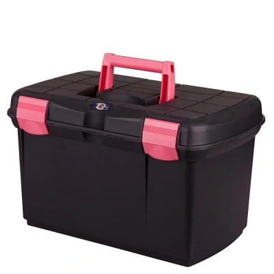 Image de BR Gchanneling stable Carlo original avec couvercle et insert One Size Noir / fuchsia